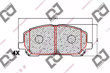 DJ PARTS BP1606